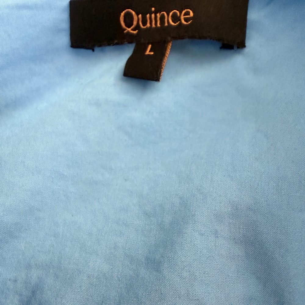 Quince Organic Cotton Tiered Maxi Dress Large - Picture 5 of 7